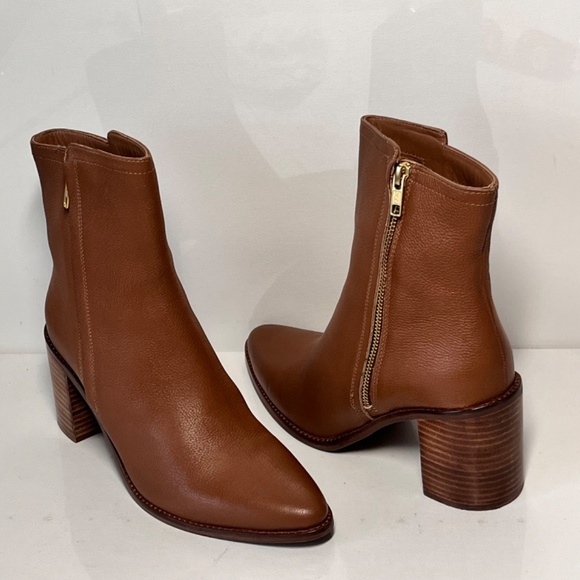 Seychelles Desirable Leather Heeled Ankle Boots - Picture 2 of 6